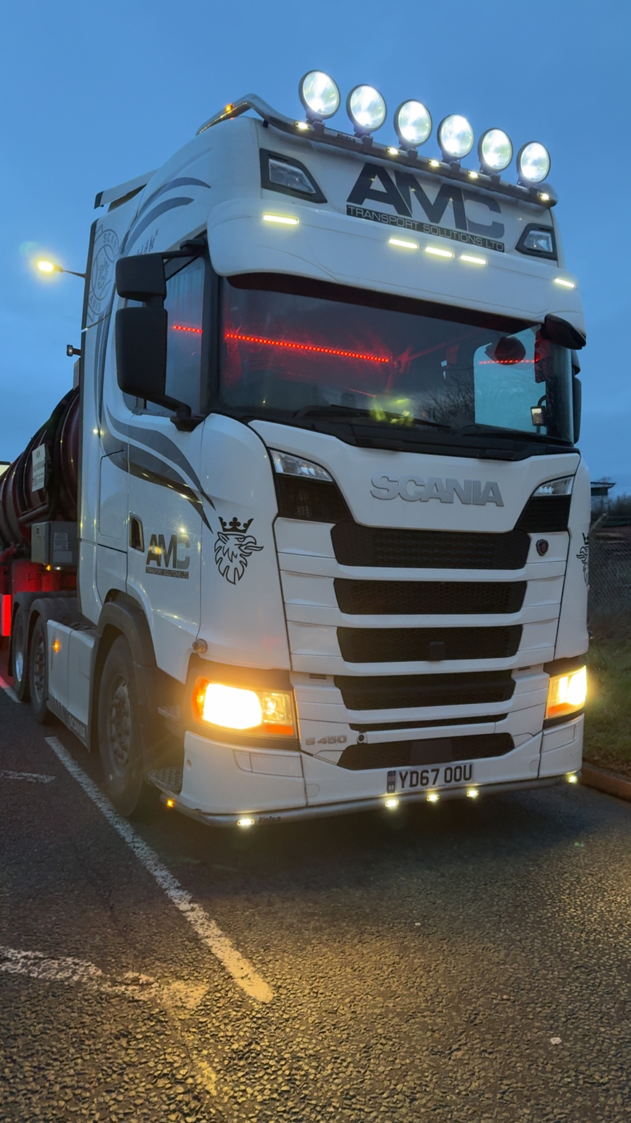 AMC Scania truck